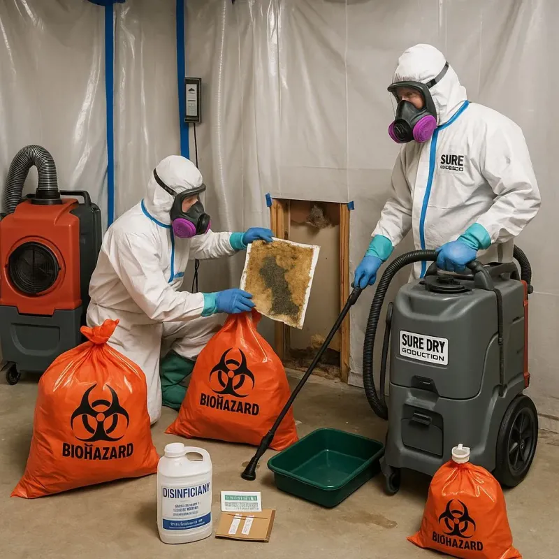 Contaminated Water Handling Protocols process in Hastings, MN