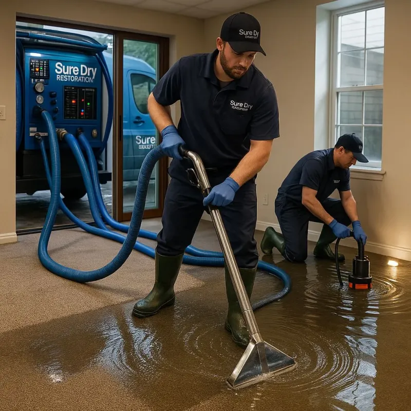 Water Extraction and Removal process in Hastings, MN